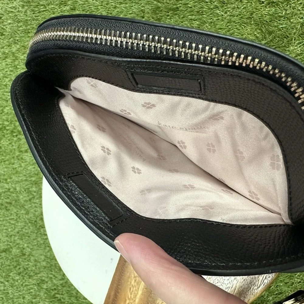 Kate Spade black‎ Crossbody handbag Black With Pink Interior